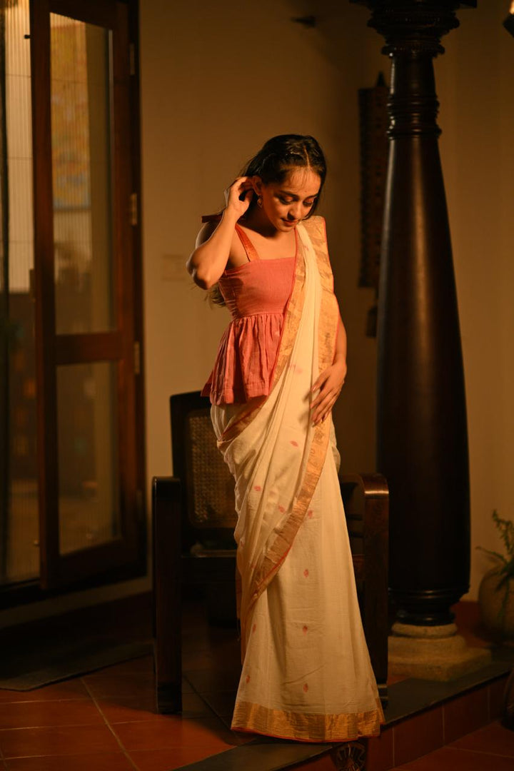 Red Saree